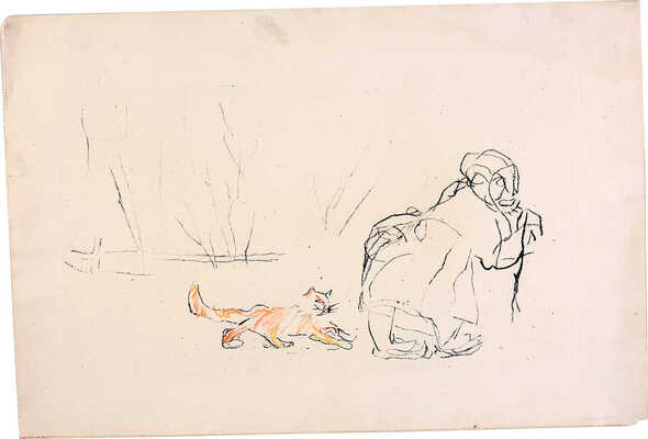 Неменова Герта Михайловна. Рыжий кот